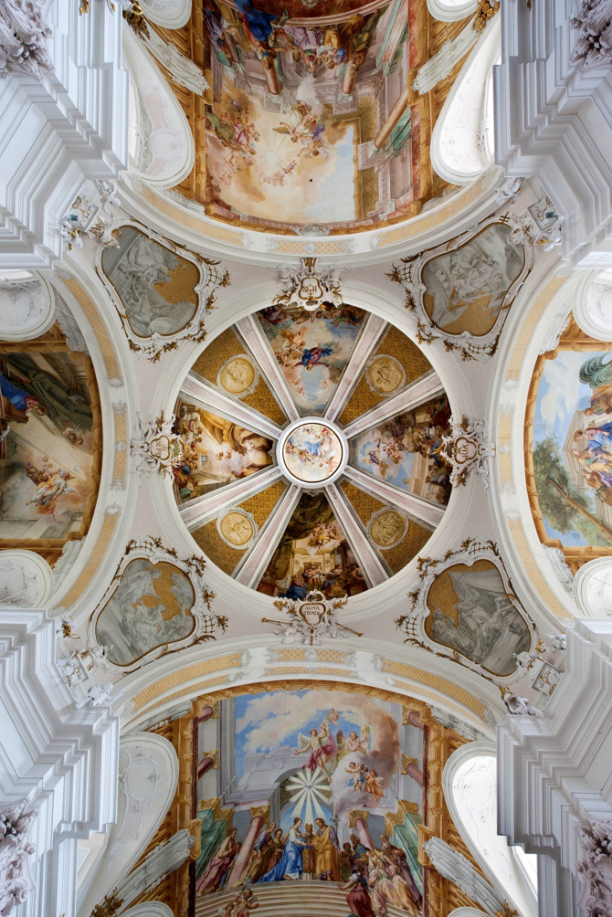 Büren, Jesuit church Maria Immaculata, Scenes from the Life of the Virgin, Johann Gregor Winck, 1761 ̶ 65